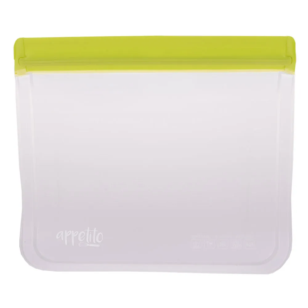 Appetito Reusable Sandwich Bag (Green)