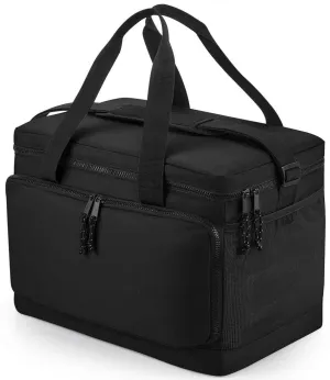 BagBase Recycled Large Cooler Shoulder Bag | Black