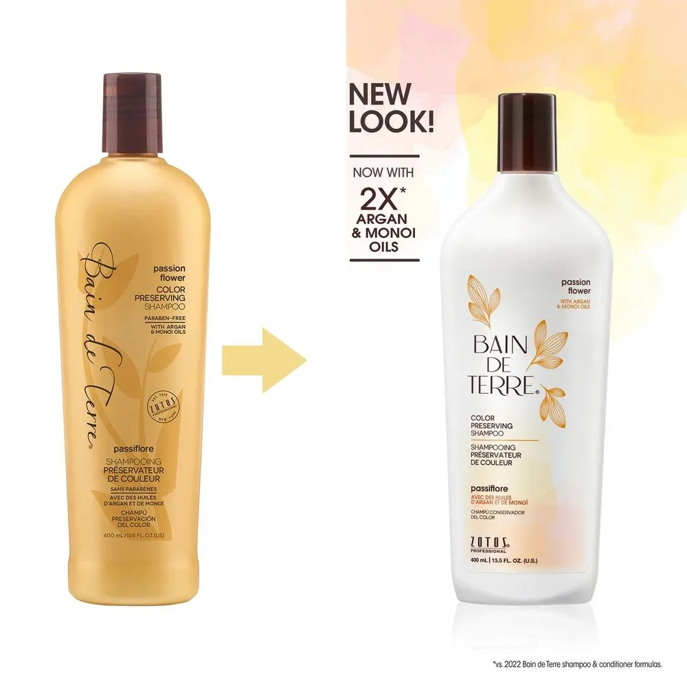 Bain de Terre Bain de Terre® Color Preserving Shampoo, Passion Flower