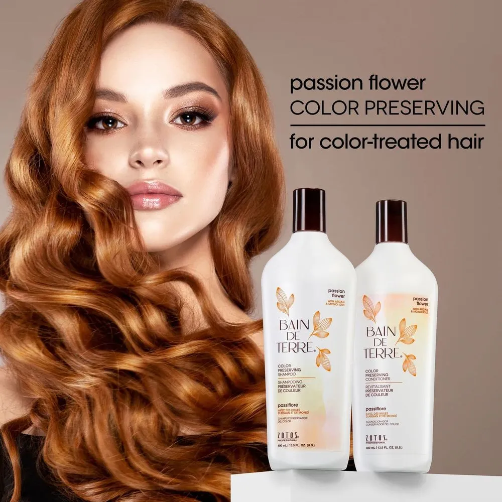 Bain de Terre Bain de Terre® Color Preserving Shampoo, Passion Flower