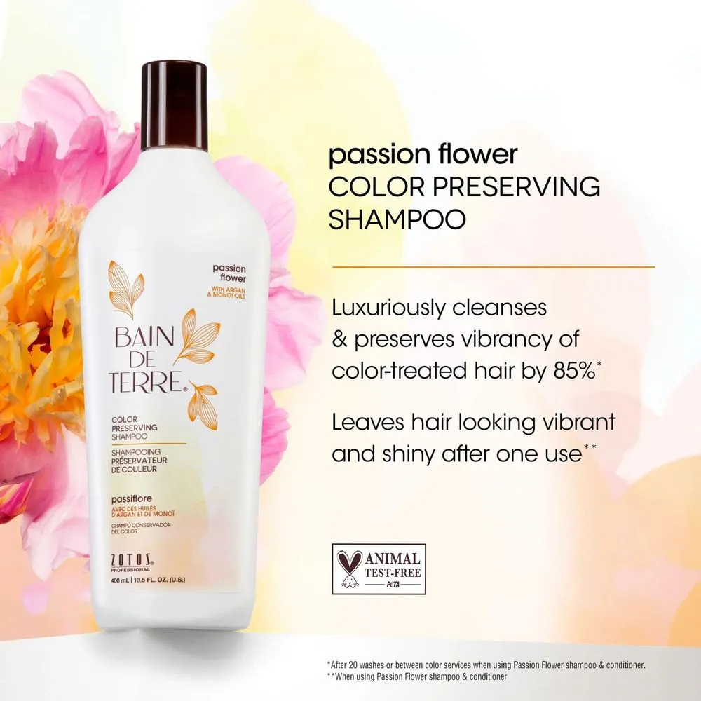 Bain de Terre Bain de Terre® Color Preserving Shampoo, Passion Flower