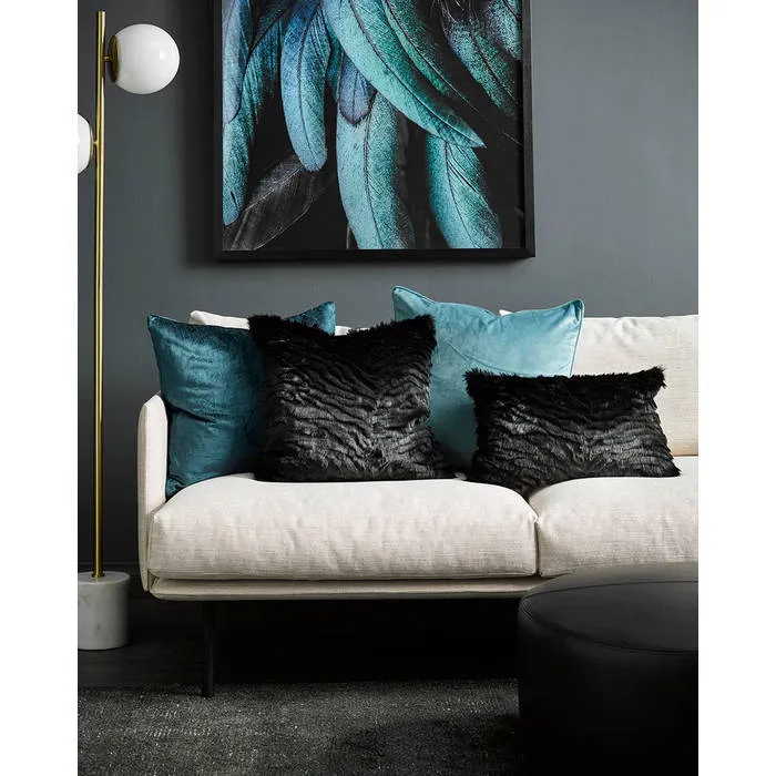 Black Panther Cushion (Faux Fur)