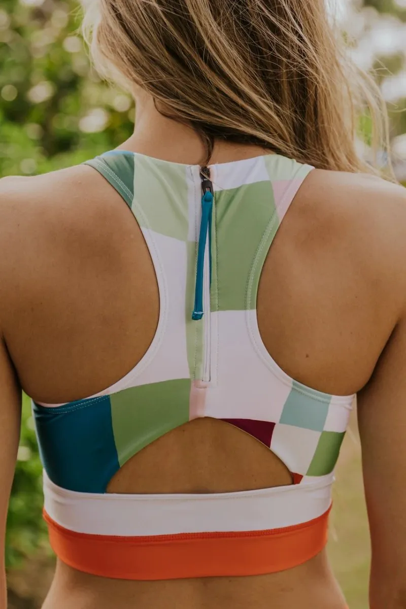 Bright Colorblock Swimsuit