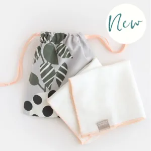 Caroline Gardner Natural Fibre Face Cloths