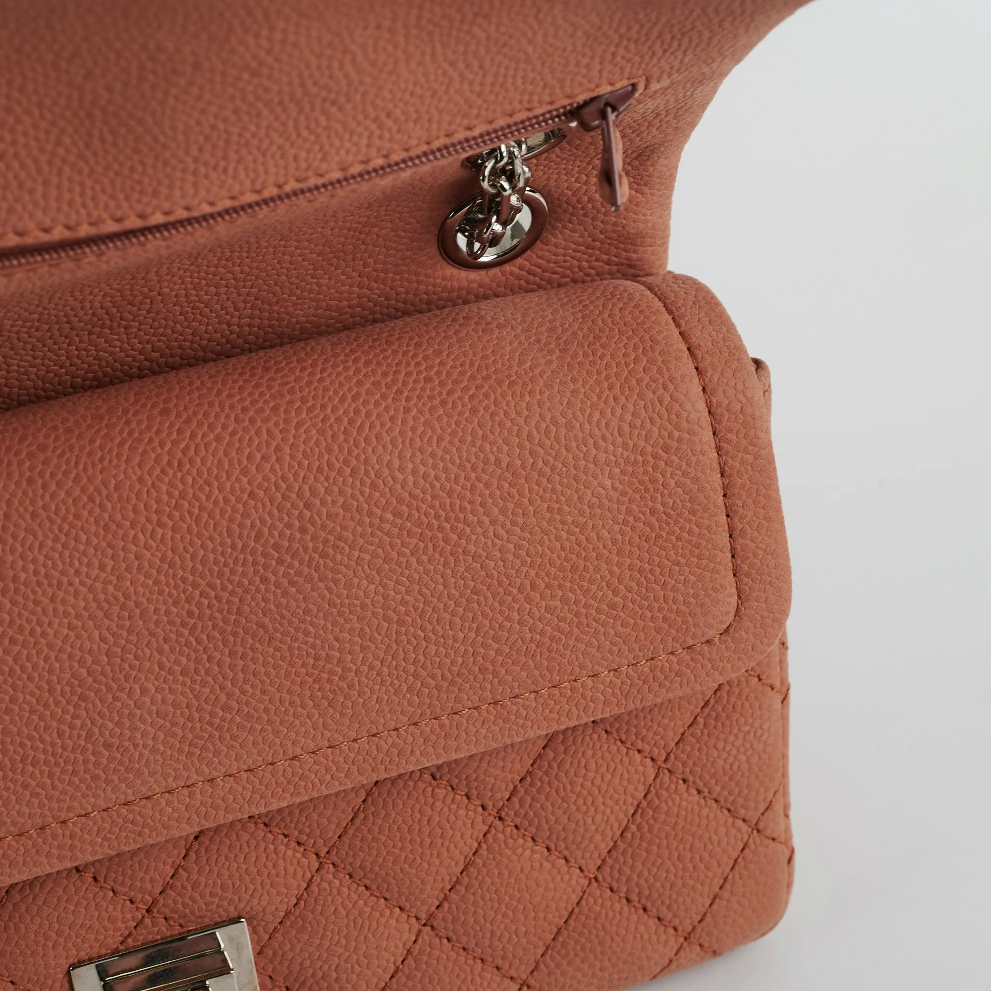 Chanel 2.55 226 Reissue Nubuck Caviar Terracotta