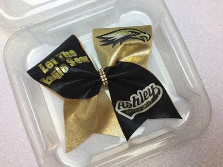 Cheer Bow Travel Storage Bow Box Case - You Decorate It Yourself!