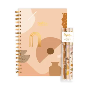Composition Medium Notebook   Pen Bundle