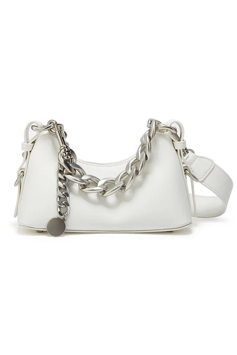DANDY BAGUETTE BAG SHOULDER BAG WITH CHAIN STRAP