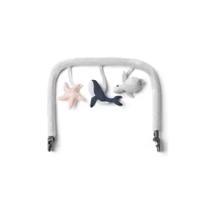 Ergobaby Evolve Baby Bouncer Toy Bar - Ocean Wonders - Grey