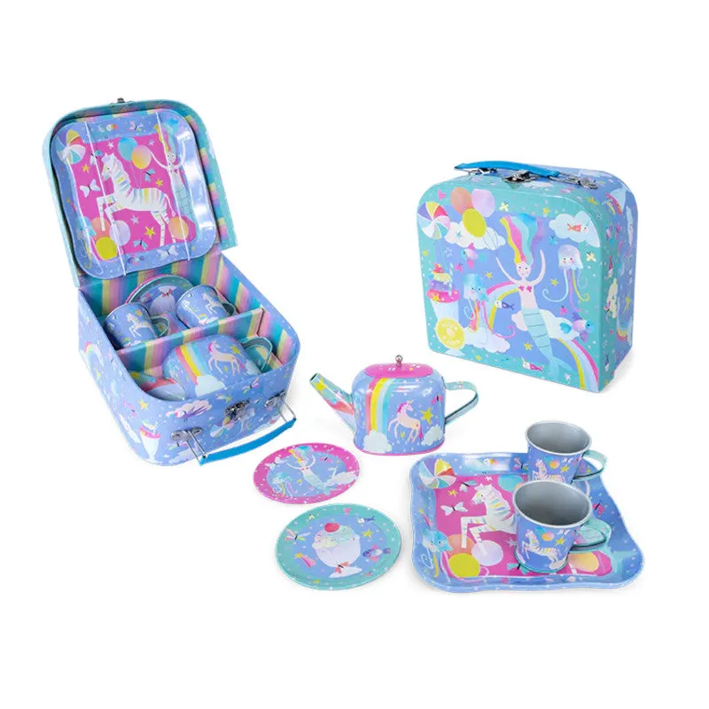 Floss & Rock Fantasy Tin Tea Set 7 Piece