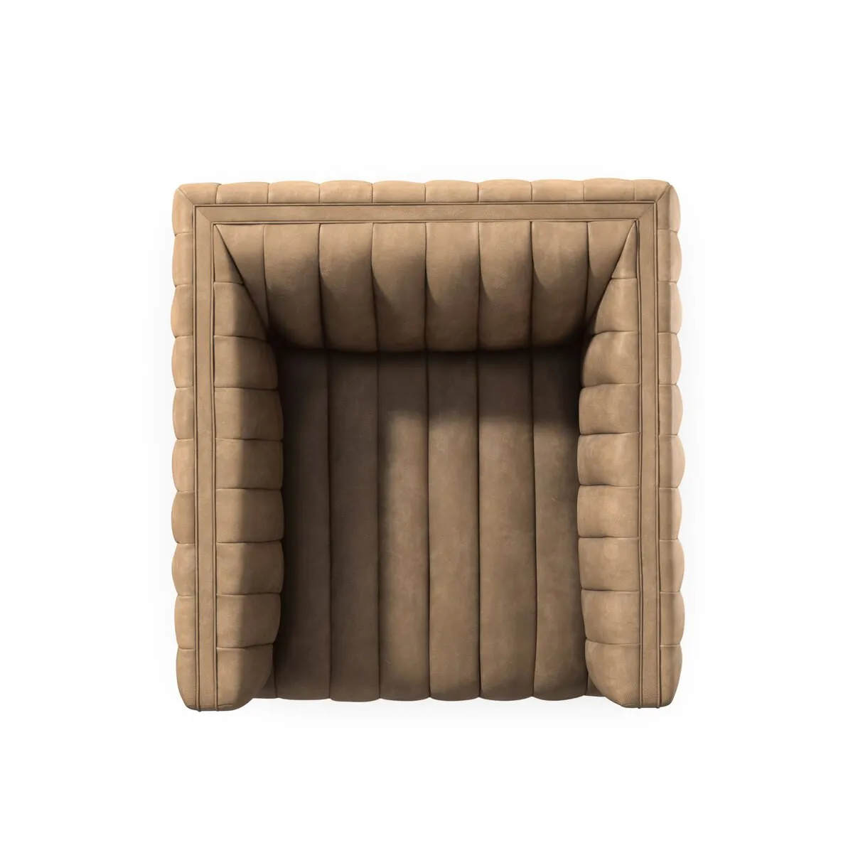 Four Hands Augustine Swivel Chair in Palermo Drift