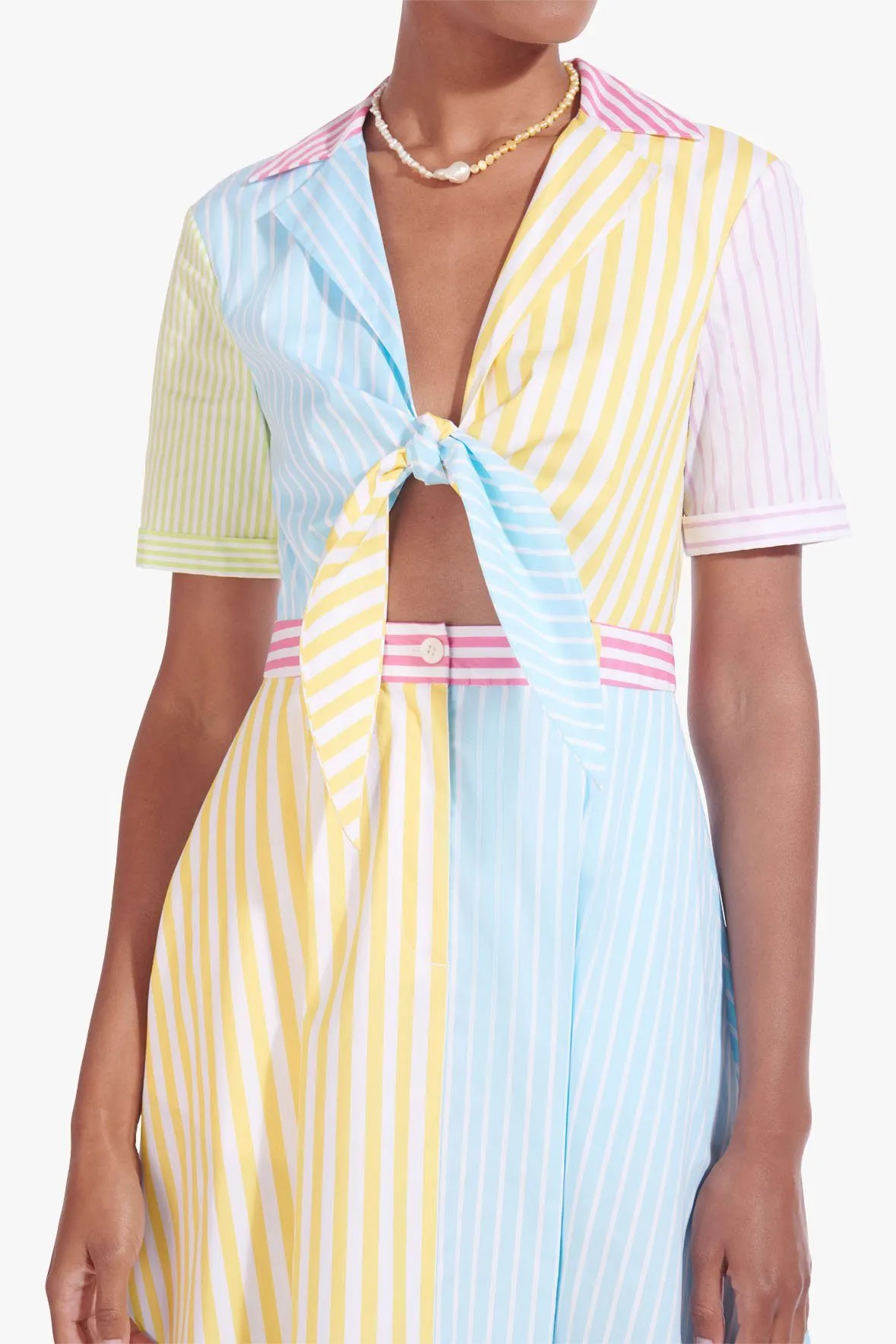 GIORGIANA DRESS | STRIPE MULTI