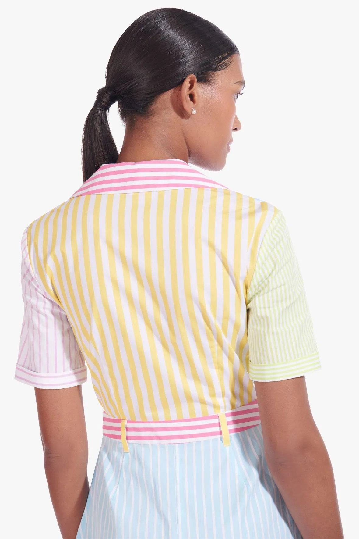 GIORGIANA DRESS | STRIPE MULTI