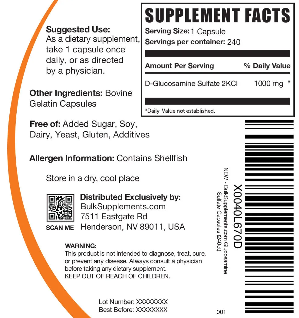Glucosamine Sulfate Capsules