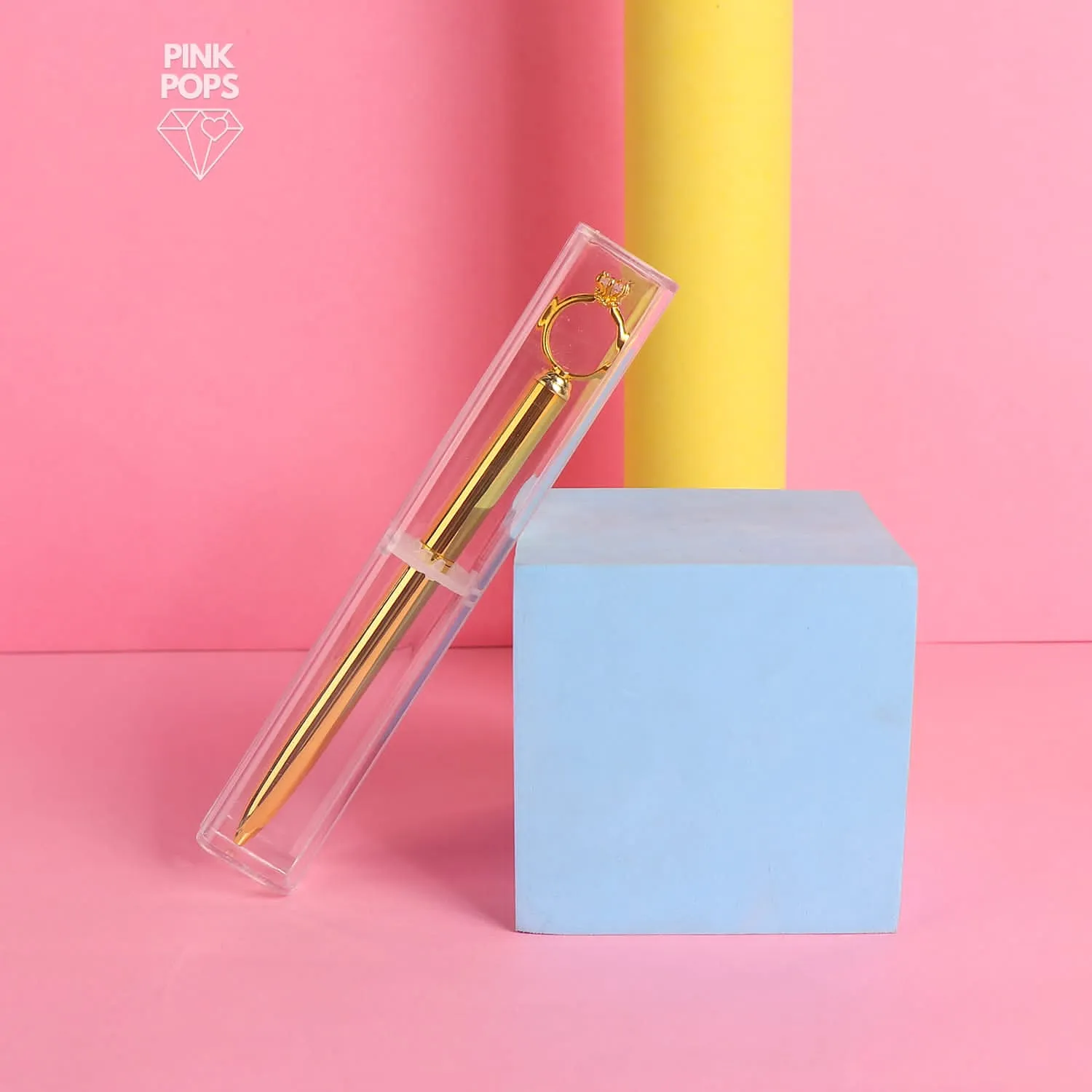 Golden Ring Shape Ball Point