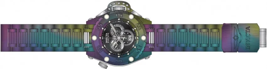 Invicta Men's Flying Fox Iridescent Steel 39554