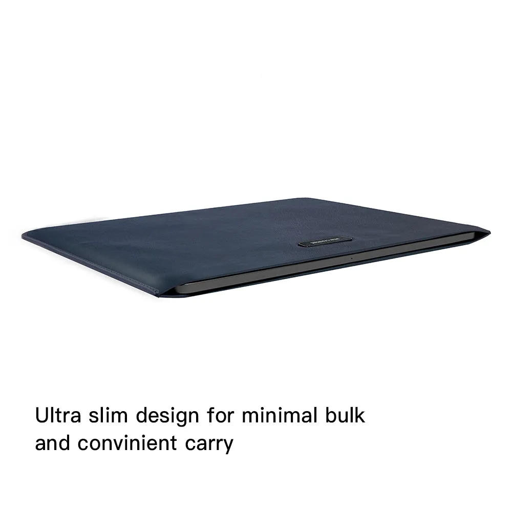 iPad Air / iPad Pro Sleeve Italian Napa Leather – Atlantis Blue