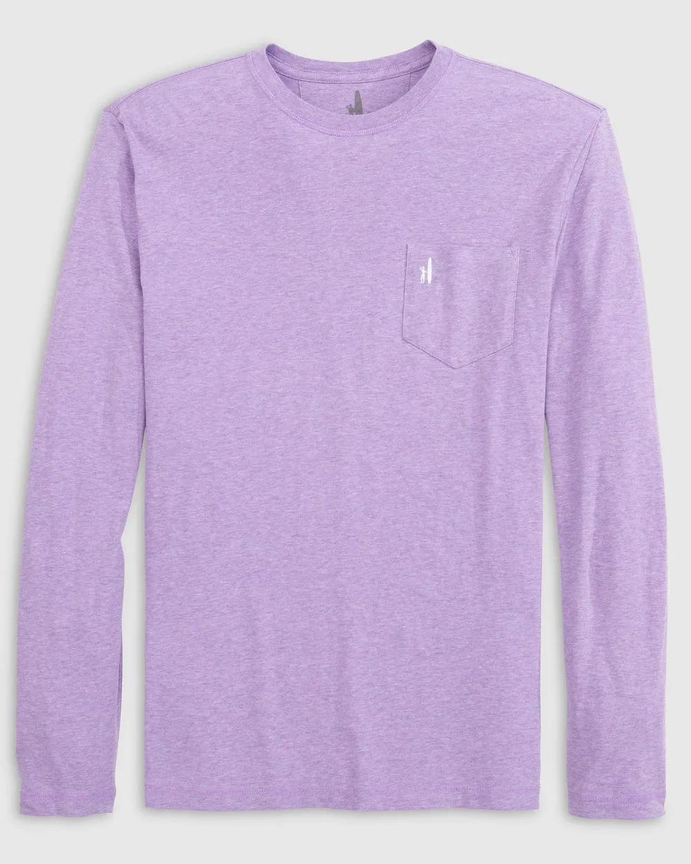 Johnnie O Mens Heathered Brennan Long Sleeve Tee