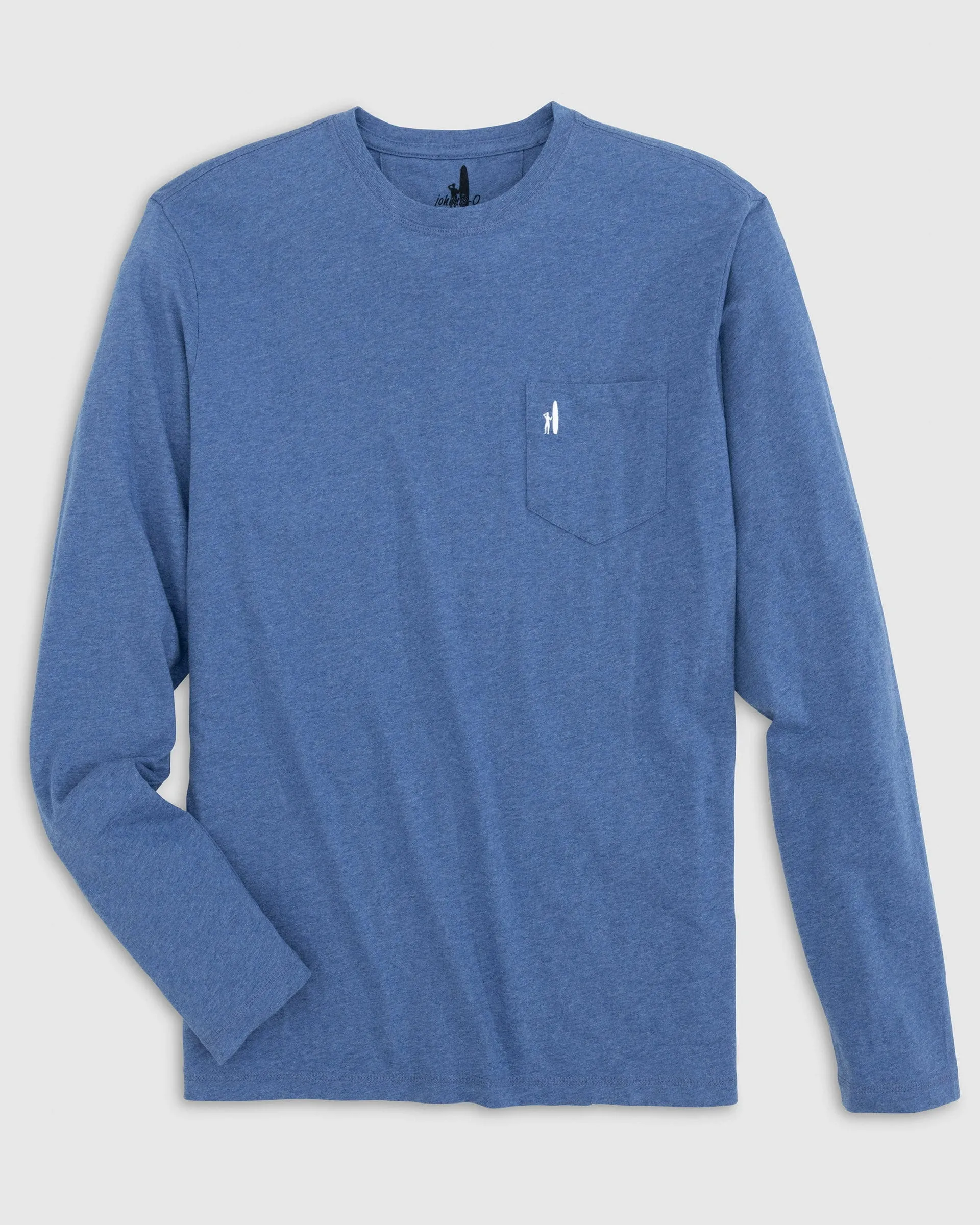 Johnnie O Mens Heathered Brennan Long Sleeve Tee
