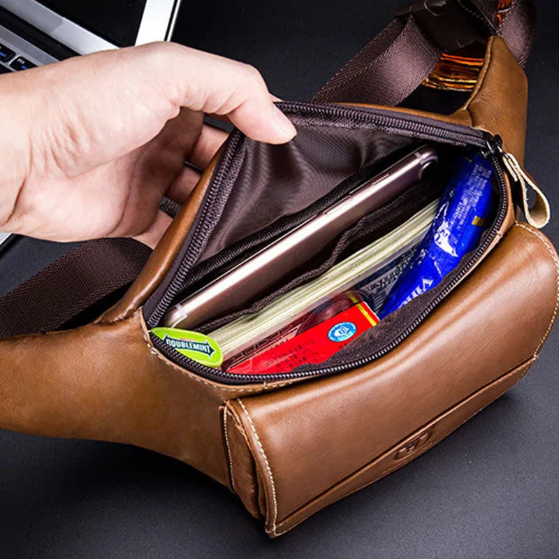 Lightweight Business Elegant Sling Bag Waist Bag