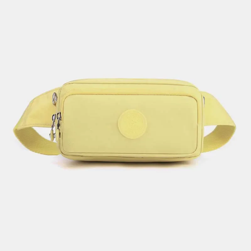 Lightweight Waterproof Waist Bag for Women with Crossbody Strap