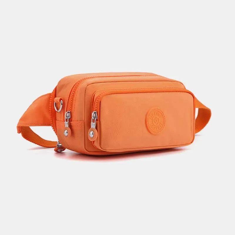 Lightweight Waterproof Waist Bag for Women with Crossbody Strap