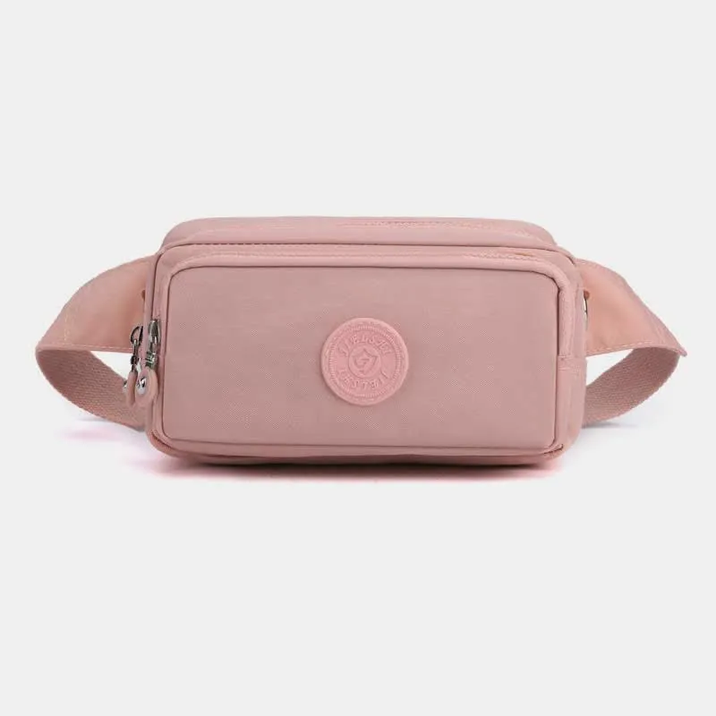 Lightweight Waterproof Waist Bag for Women with Crossbody Strap