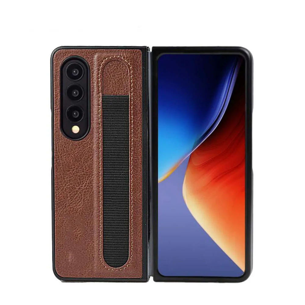 Luxury Business Phone Case With Pen Holder - Samsung Z Fold 3