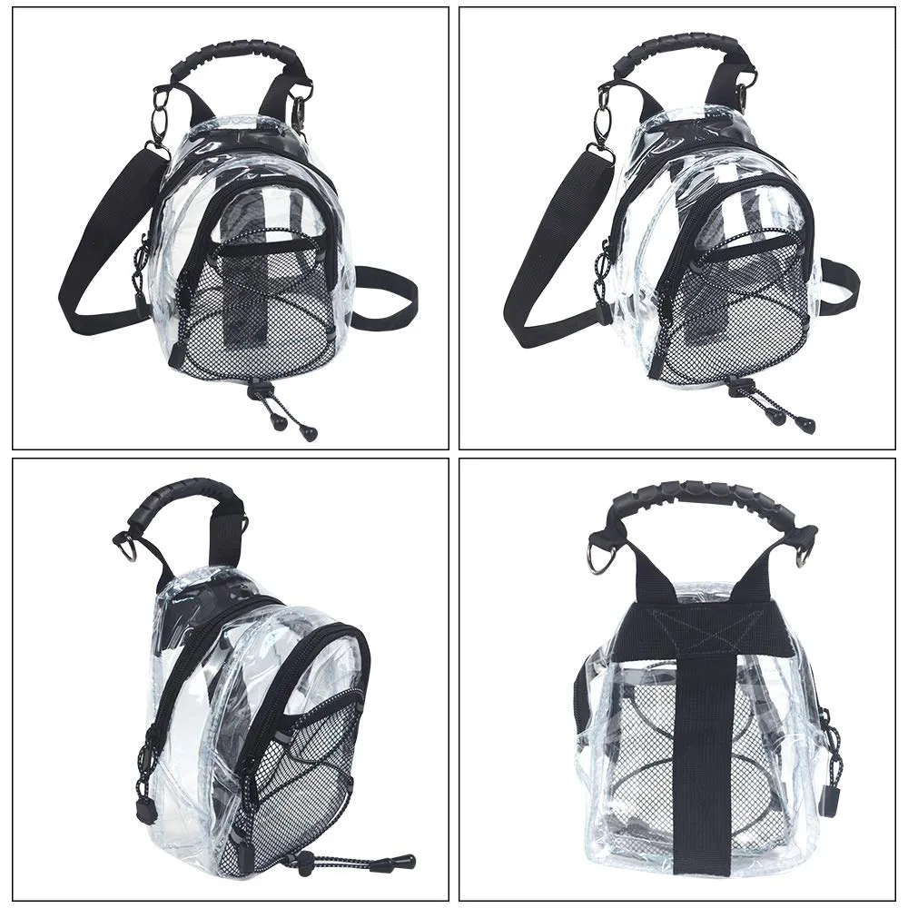 Magicbags Fashion Clear Fanny Pack, Stadium Approved Clear Crossbody Purse Bag,Multifunctional Waist Pack Perfect for Travel Festival Sports