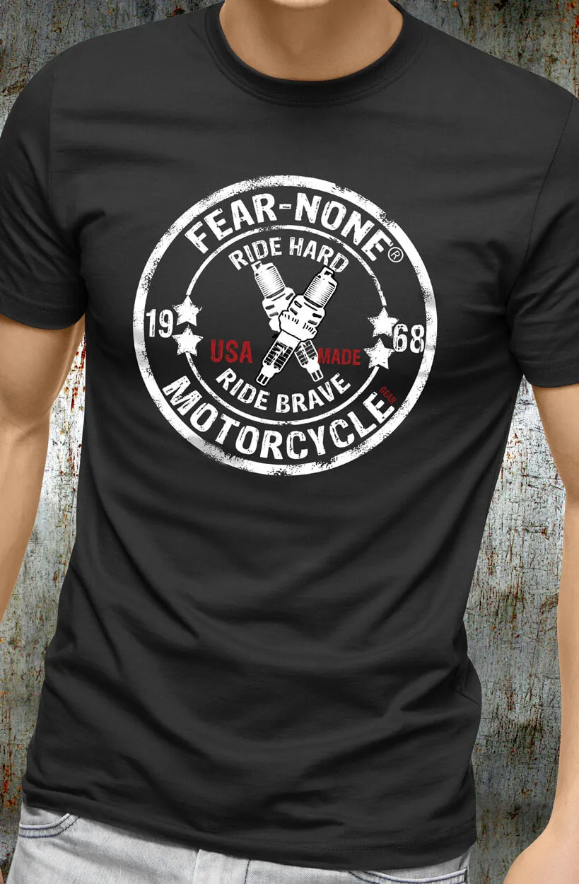 Men's Vintage Spark Plugs Rider Shirt