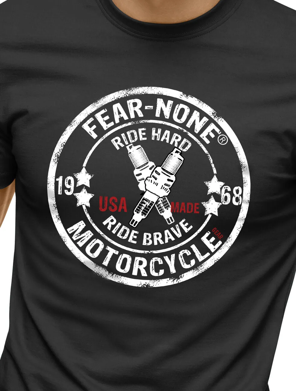 Men's Vintage Spark Plugs Rider Shirt