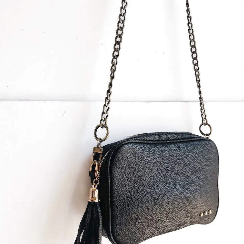 Metal Chain Strap - Brushed Bronze
