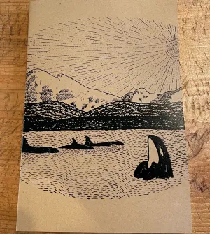 Mt. Baker - Large Lined Notebook
