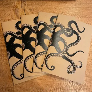 Octopus Tentacles - Large Lined Notebook