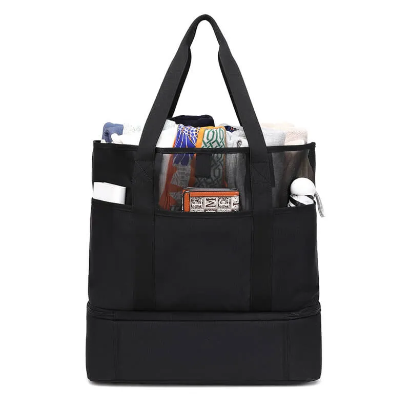 Outdoor Large Capacity and Multi-function Cooler Bag Beach Bag-Showtown
