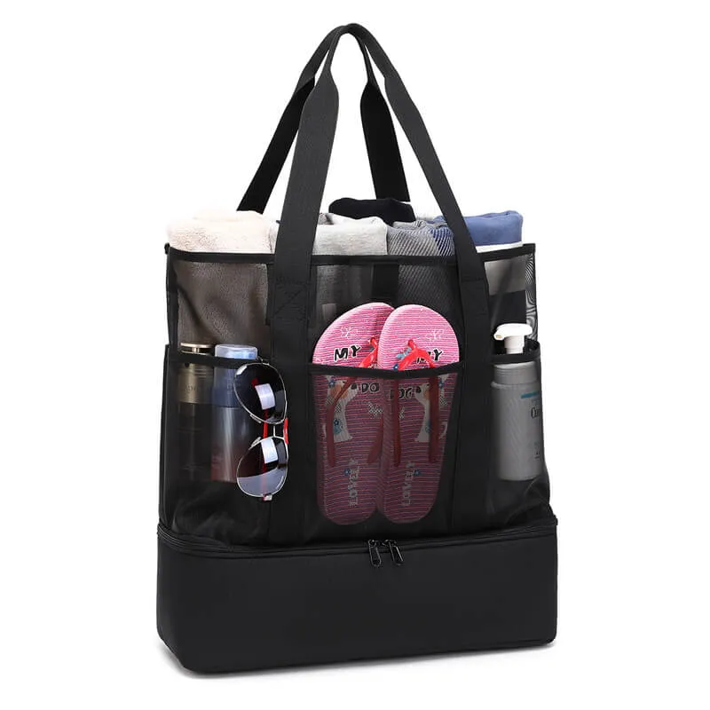 Outdoor Large Capacity and Multi-function Cooler Bag Beach Bag-Showtown
