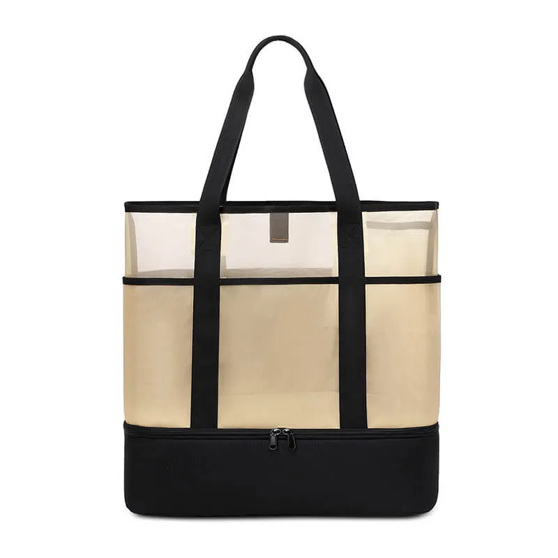 Outdoor Large Capacity and Multi-function Cooler Bag Beach Bag-Showtown