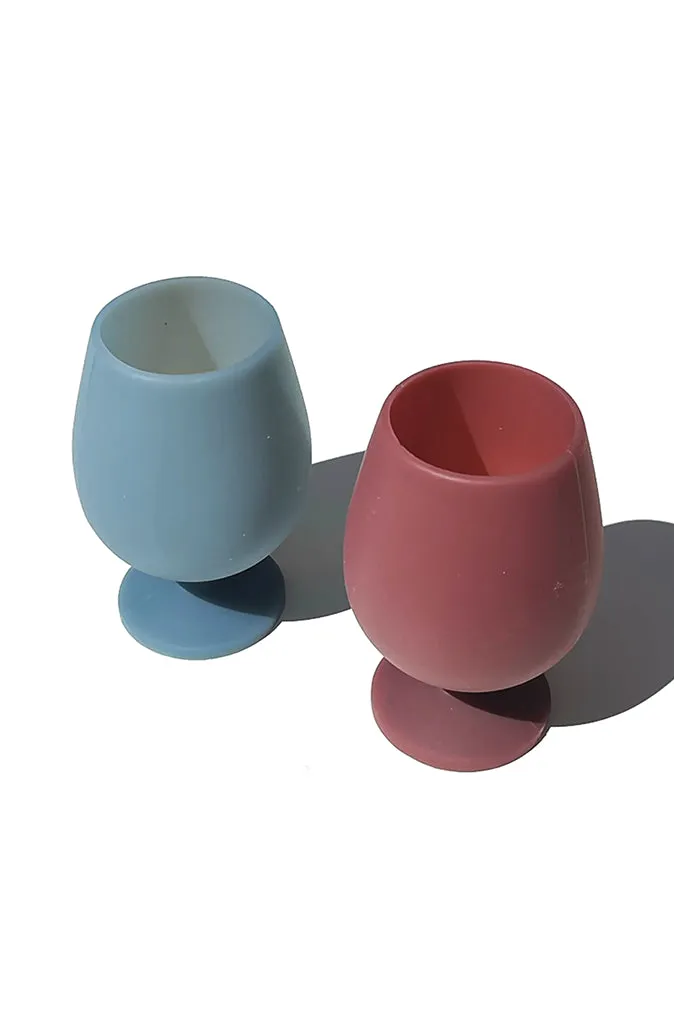 Porter Green STEMM Unbreakable Silicone Wine Glass (Set of 2)