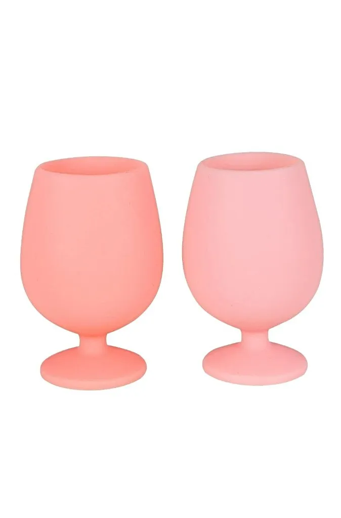 Porter Green STEMM Unbreakable Silicone Wine Glass (Set of 2)