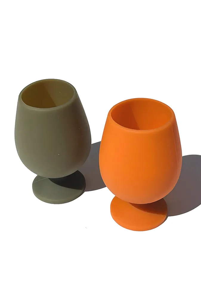 Porter Green STEMM Unbreakable Silicone Wine Glass (Set of 2)