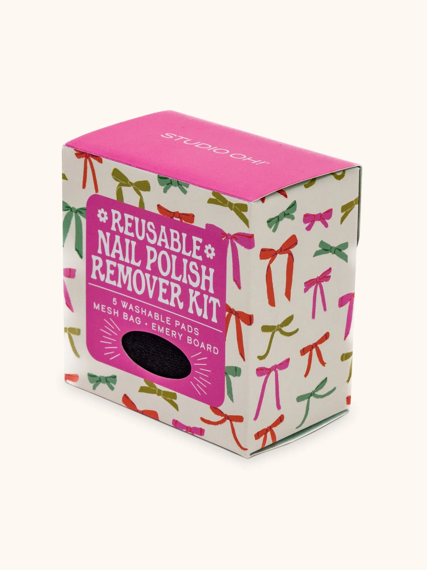 Put a Bow on It Reusable Nail Polish Remover Kit