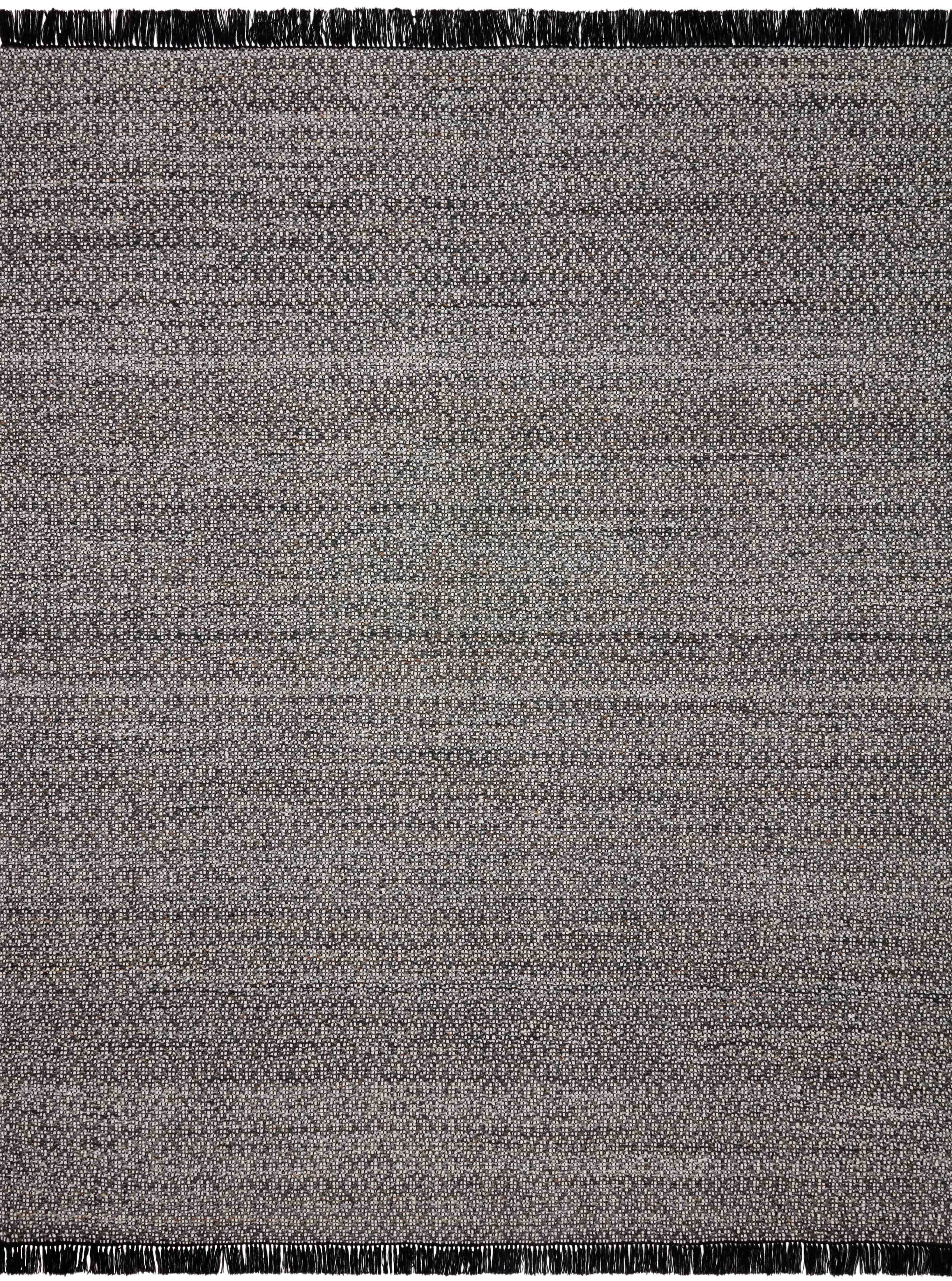 Rey Rug in Ivory & Charcoal