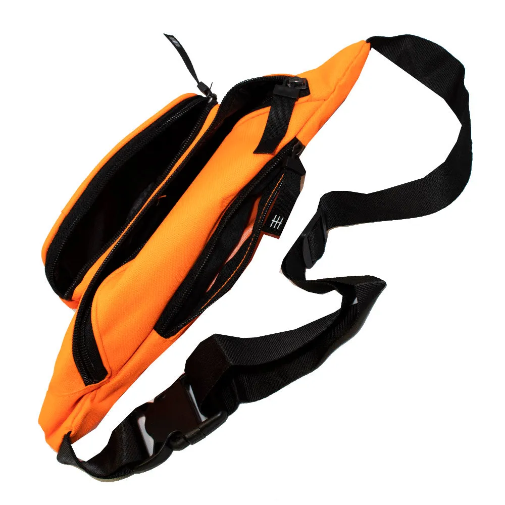 Runner Island Neon Orange Fanny Pack Waist Bag