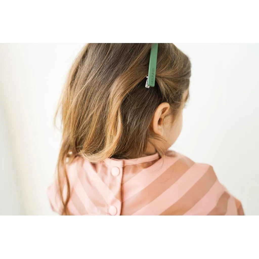 Set of 2 - 2 Toned Hair Clips - Orchard