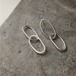 Soikea Kaksi Earrings Silver