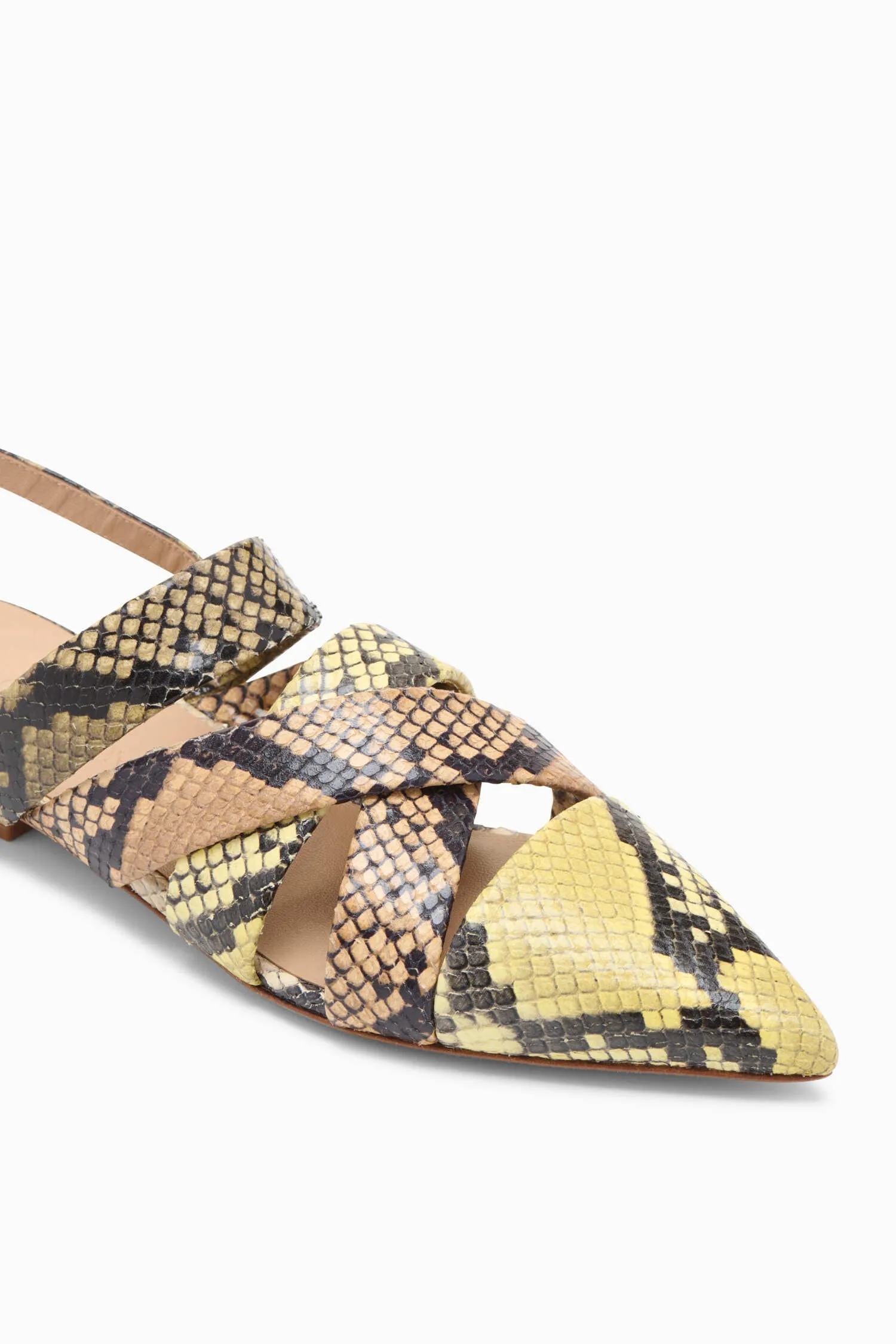 Tallulah Woven Flat - Mixte Python