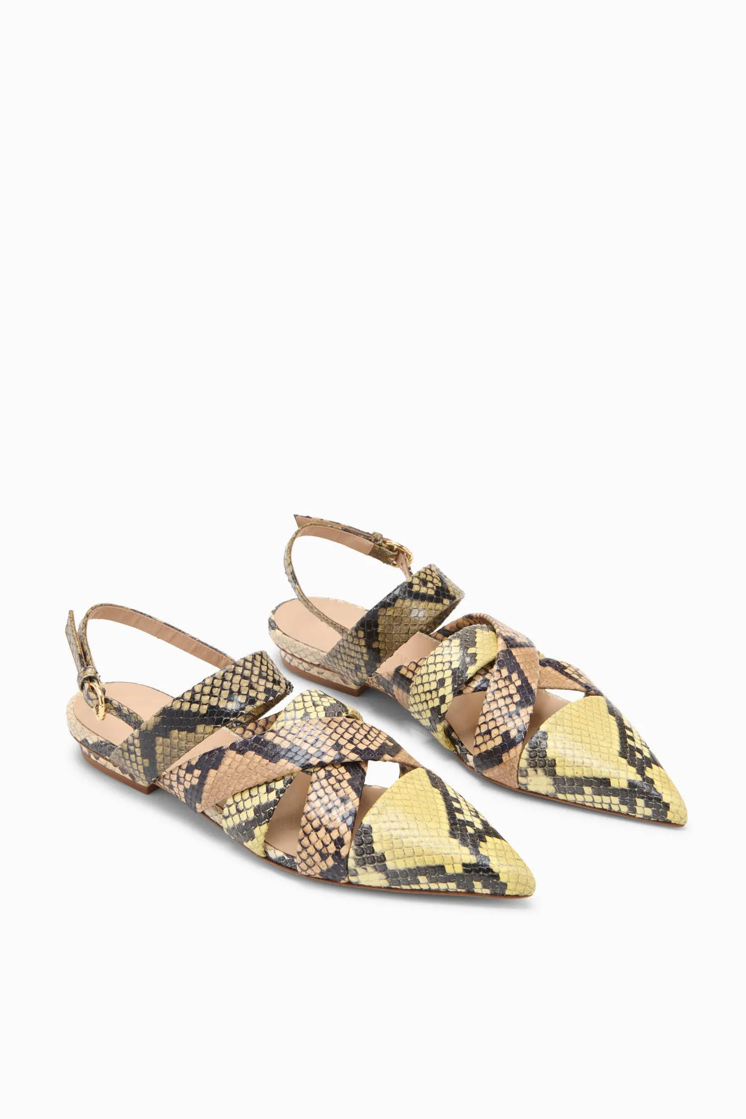 Tallulah Woven Flat - Mixte Python