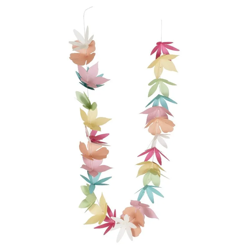 Tiki Tropical Flower Garland