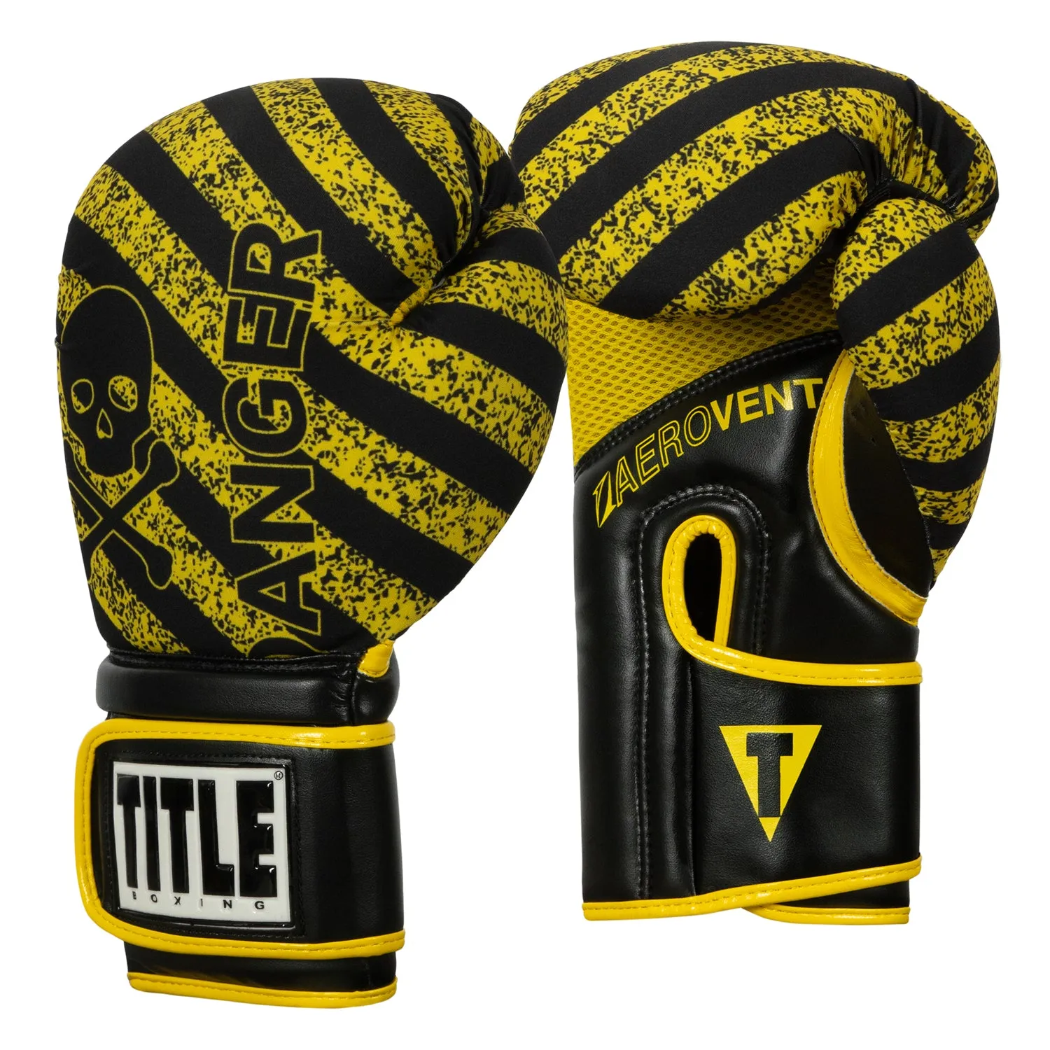 TITLE Boxing Infused Foam Danger Bag Gloves