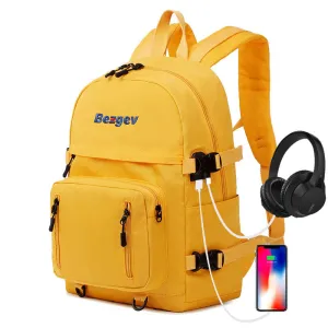 Travel Backpacks Large Capacity Bookbag with Charge Headphone Jack